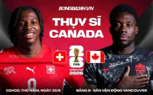 Thụy Sĩ vs Canada